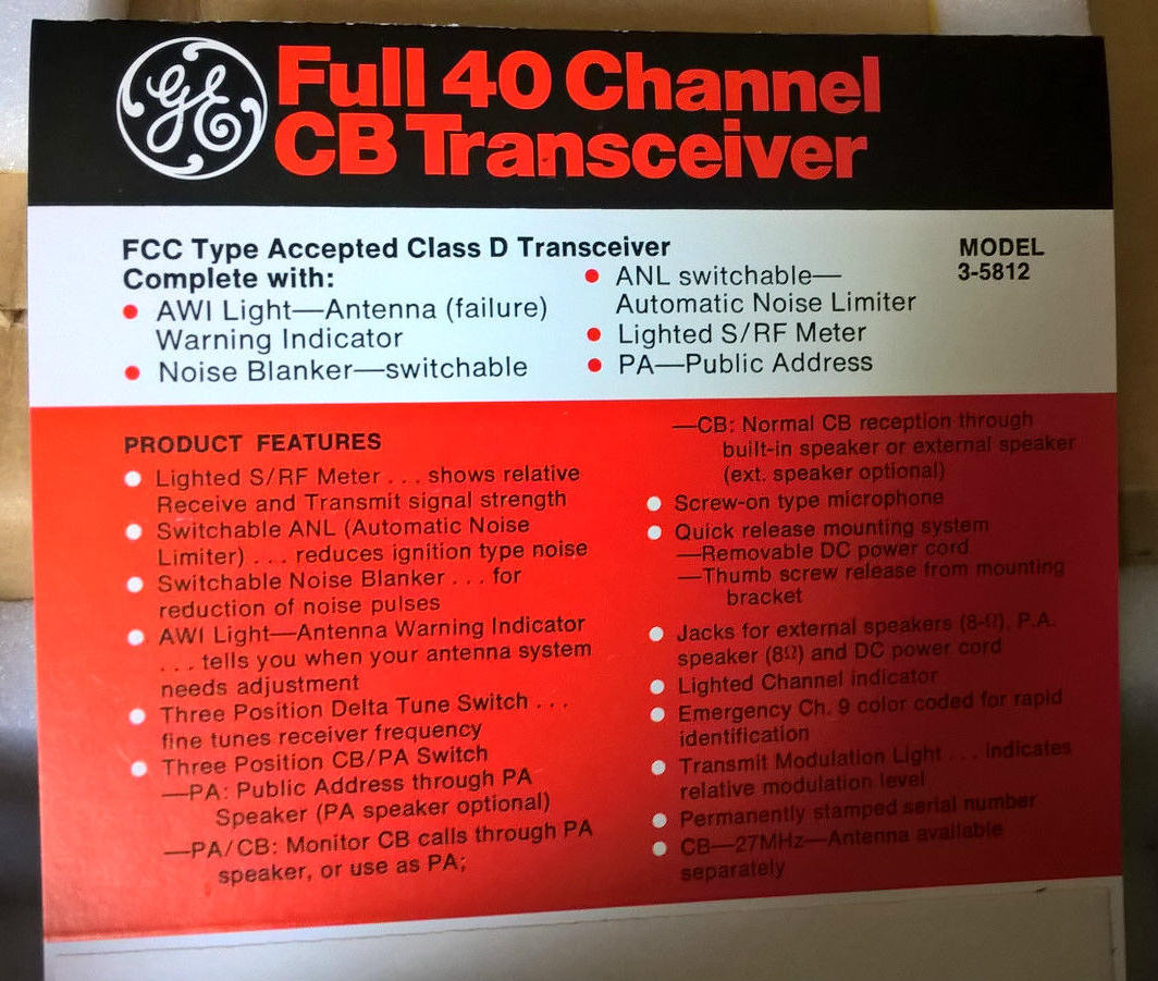 General Electric 3-5812A